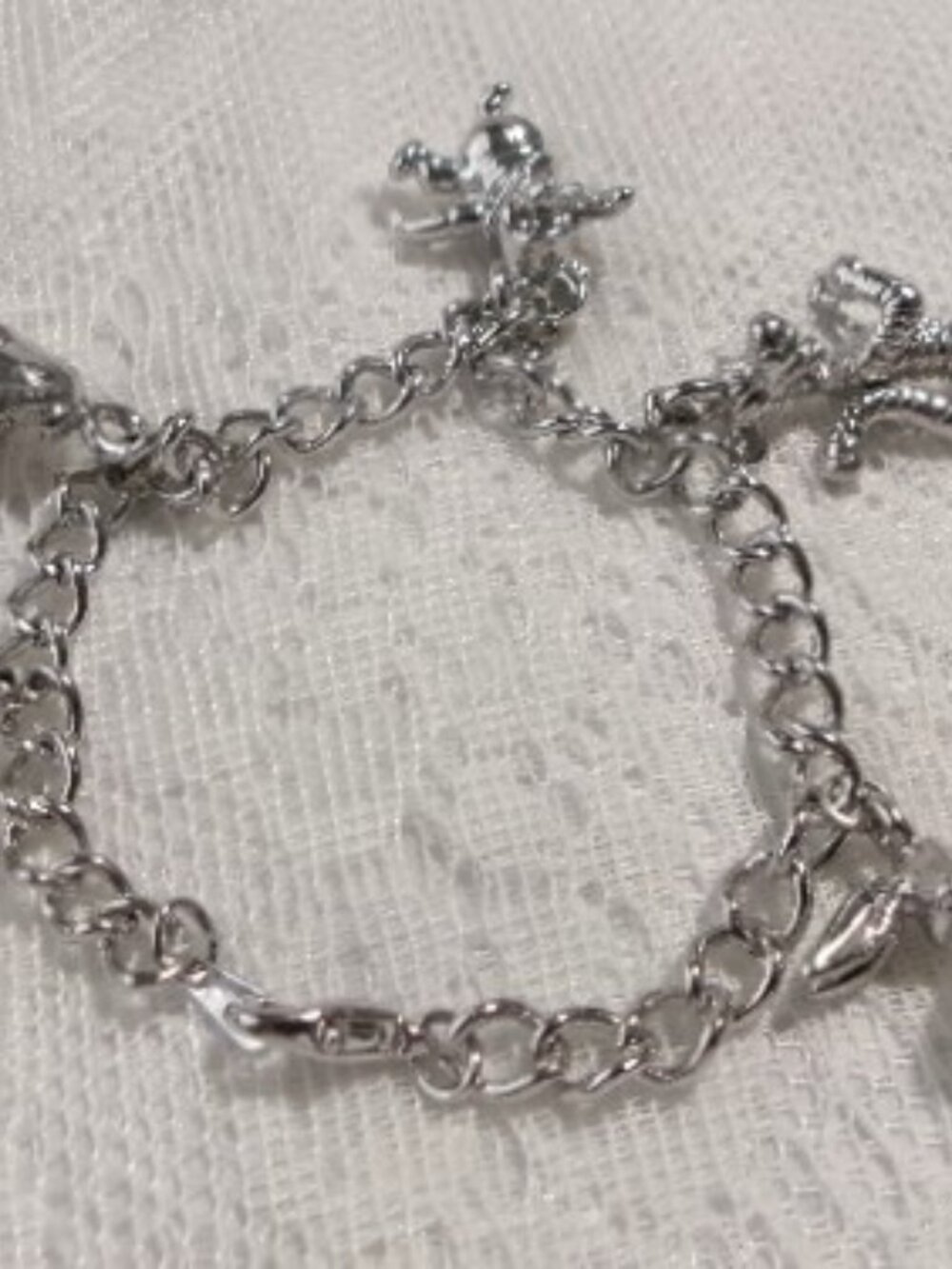 Winnie The Pooh Charm Bracelet with 5 Charms